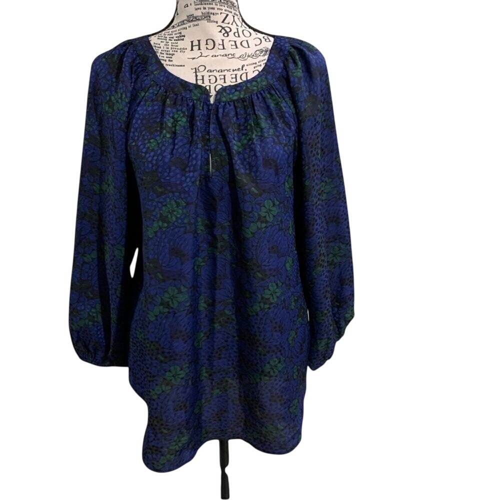 Ann Taylor floral blouse size small